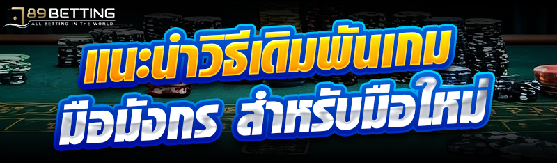แนะนำวิธีเดิมพันเกม เสือมังกร สำหรับมือใหม่